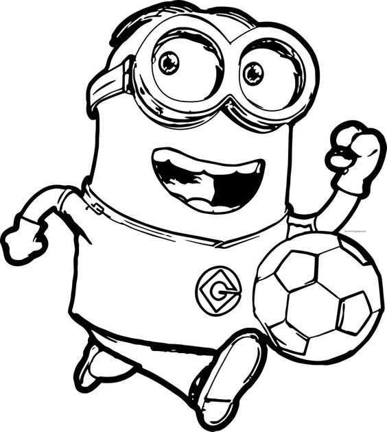 Bé sẽ thích tô màu minions dễ thương mỗi ngày