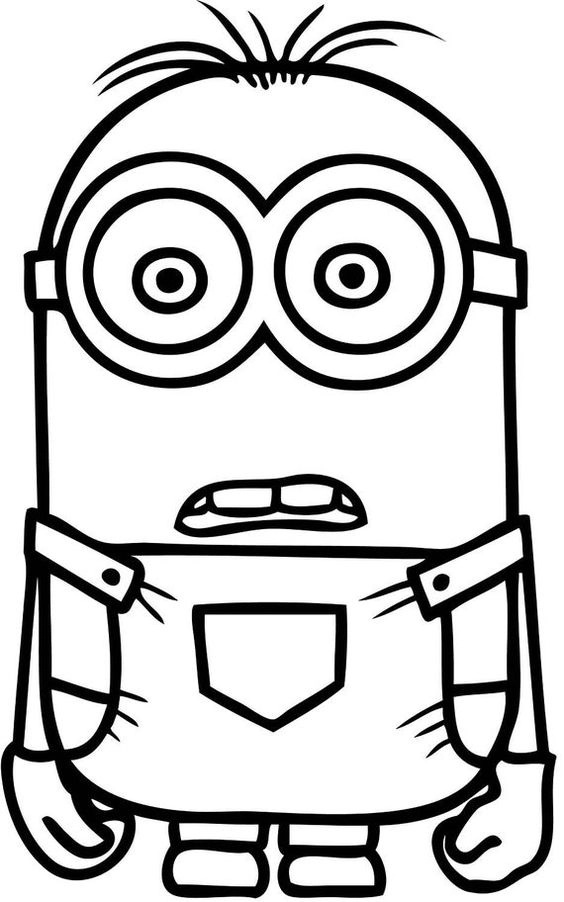 Vui học sáng tạo với minion tô màu cho bé