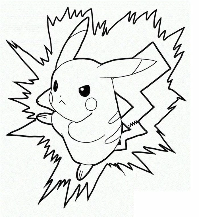 Tô màu các nhân vật mạnh mẽ qua tranh tô màu Pokemon Mega