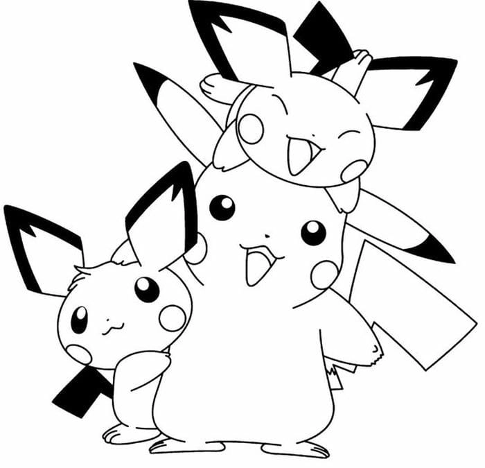 Khám phá thế giới nước qua tranh tô màu Pokemon hệ nước