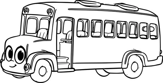 Tô tranh tô màu xe bus phong cách Porsche nổi bật