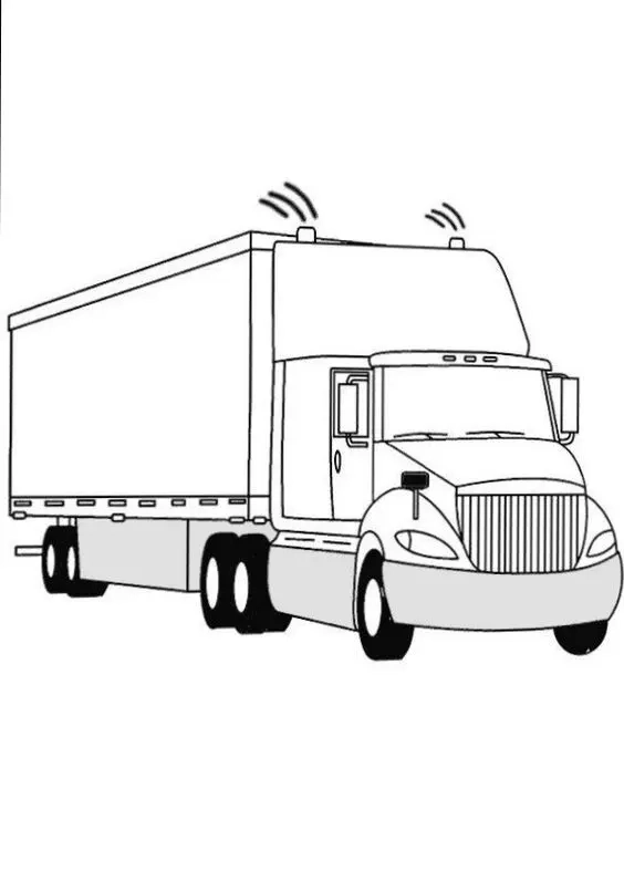 Khám phá thế giới tranh tô màu xe tải cẩu vui nhộn