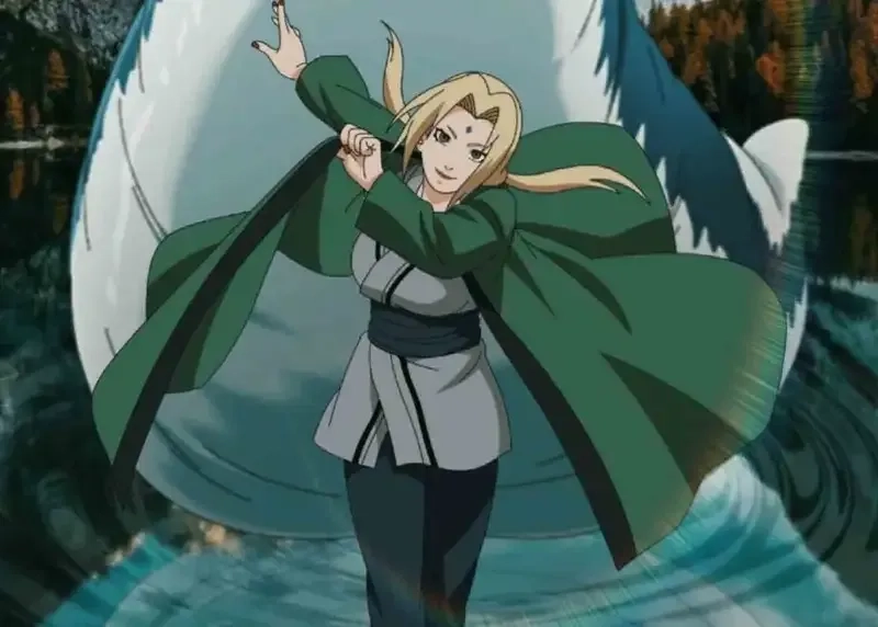 Tạo dáng mạnh mẽ với Anh Tsunade đầy quyền lực