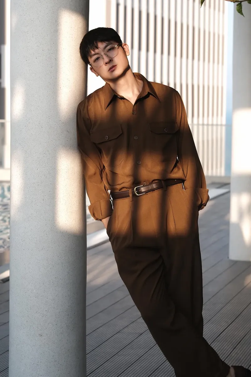 Người mẫu nam Lưu Cao Phát gây ấn tượng với ngoại hình chuẩn