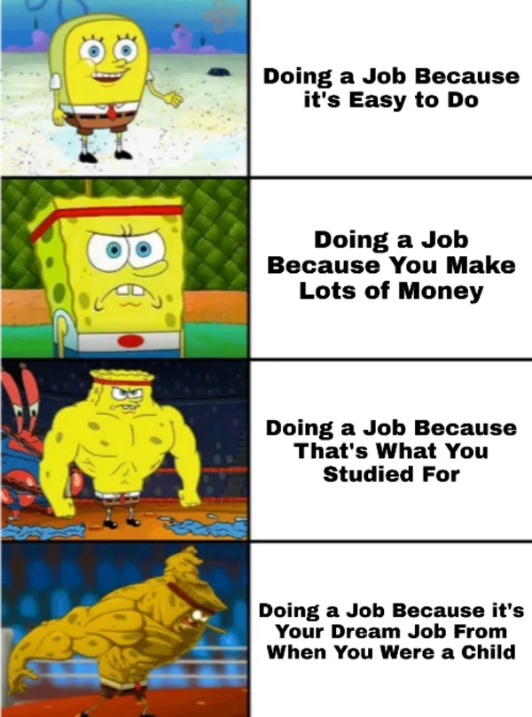 Bắt đầu sự nghiệp với meme intern và trải nghiệm meme jobs