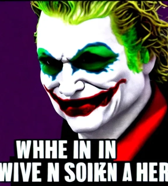 Tải về Joker meme template free để chế meme vui