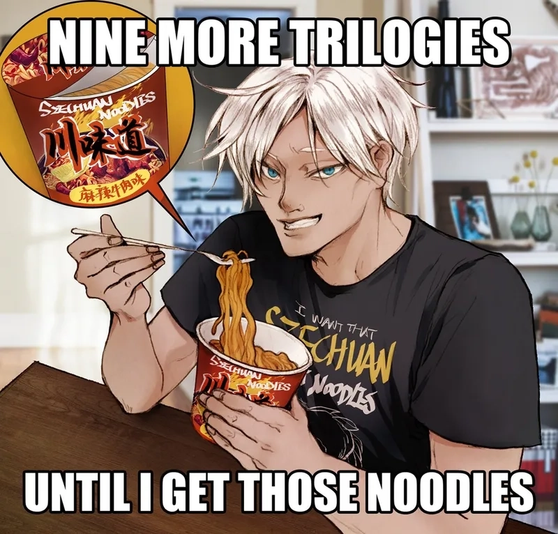 Chia sẻ khoảnh khắc cup noodles meme hài hước