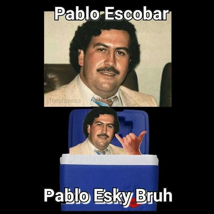 Thư giãn trên ghế với pablo escobar swing meme siêu hài