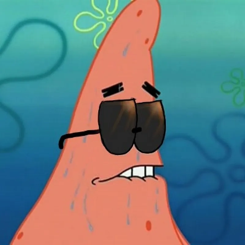 Thinking Patrick Meme suy nghĩ nhưng nhìn rất buồn cười