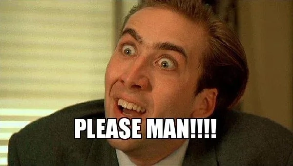 Thỏa sức giải trí với begging please meme cực hài hước vui nhộn