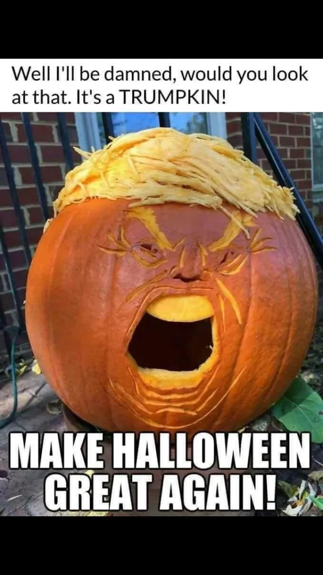 Trổ tài cười bò với carved pumpkin meme ngộ nghĩnh