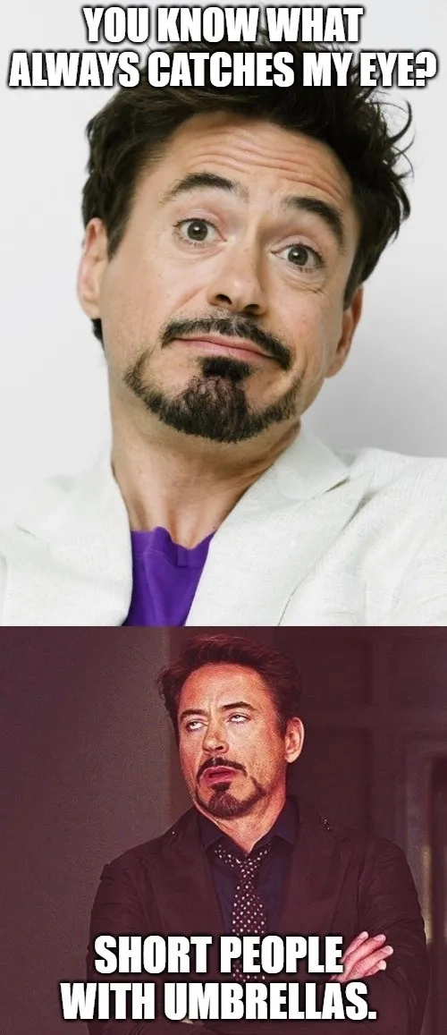 Rdj eye roll meme biểu cảm bá đạo của Robert Downey Jr