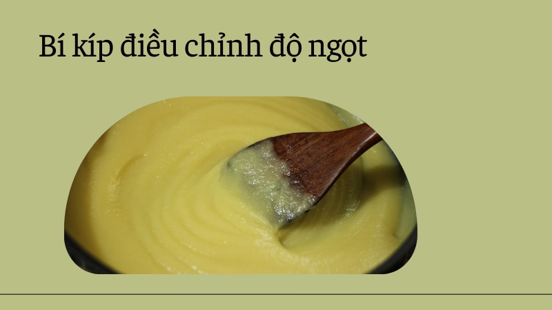 Quá trình sên chè kho đòi hỏi lửa nhỏ và đều tay