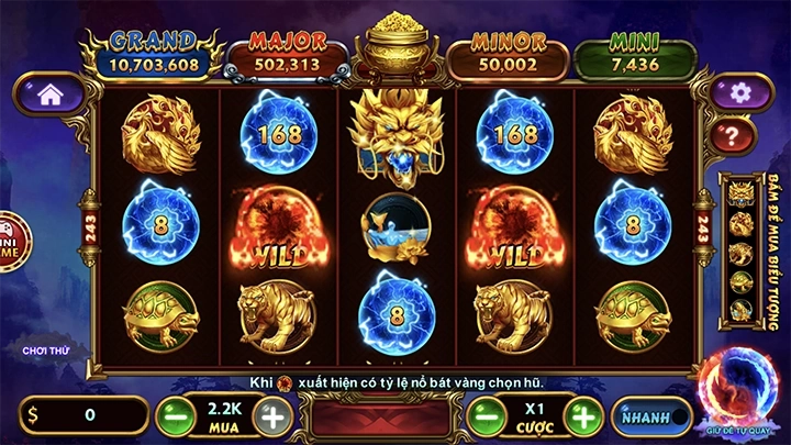  Nổ Hũ Kho Báu Ngũ Long – Chinh Phục Sức Mạnh Rồng Với Mỗi Vòng Quay 