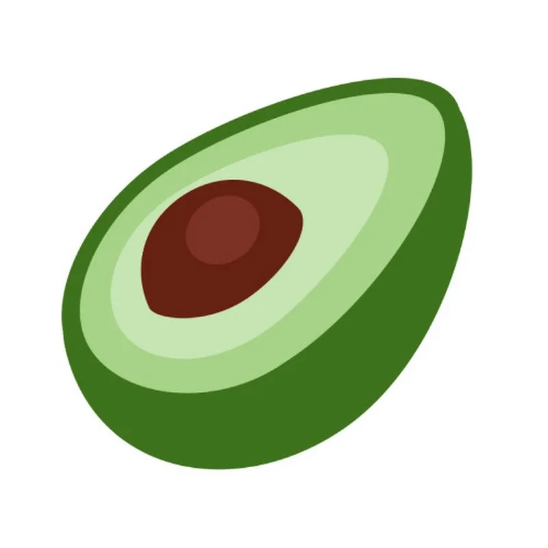 Hình ảnh trái bơ sáp ngon mắt dễ thương