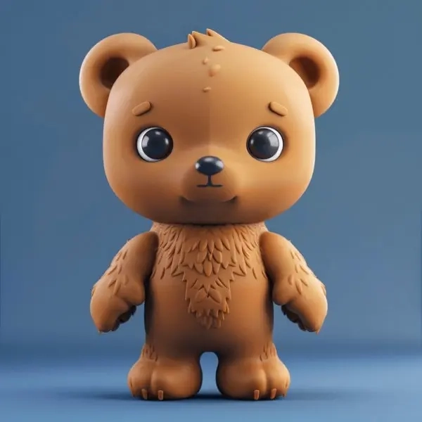 Ảnh gấu chibi cute ngọt ngào cuốn hút