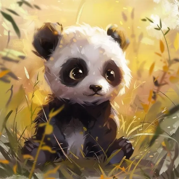  Những hình gấu cute chibi bầu bĩnh khiến trái tim tan chảy 