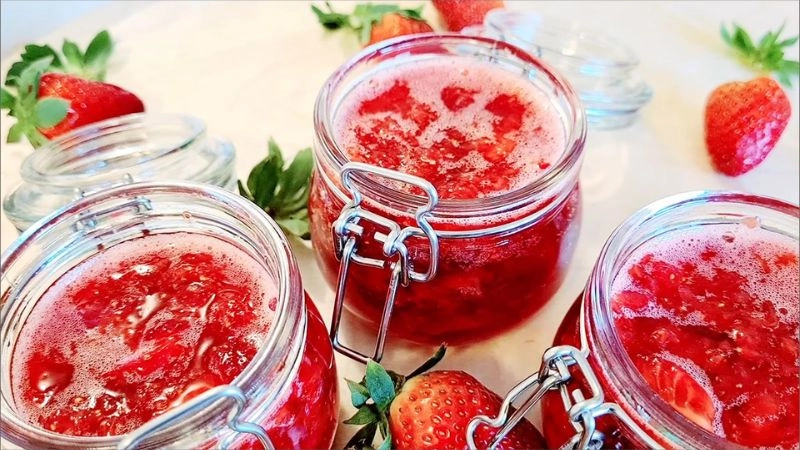 Bí quyết ngâm đường cho màu đỏ trong vắt