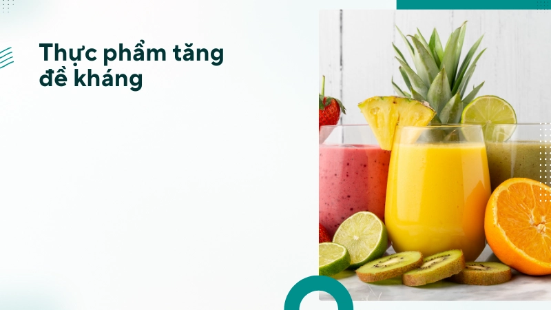 Nhóm thực phẩm bổ sung kháng thể tự nhiên cho bé