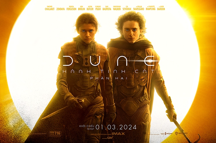 Timothée Chalamet trong Dune Part Two