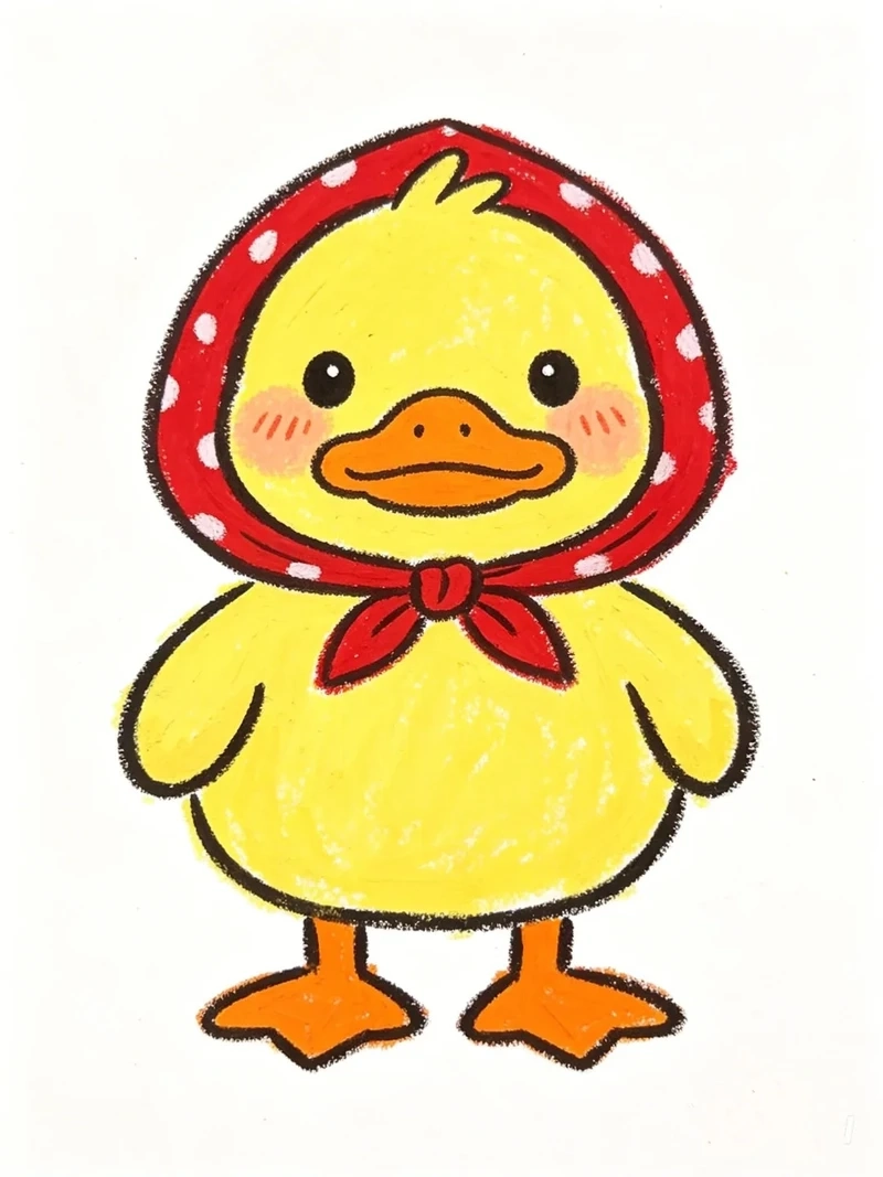 Bộ hình ảnh vịt vàng chibi siêu dễ thương dành cho fan chibi