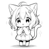 Khám phá thế giới tranh tô màu anime cute chibi siêu đáng yêu