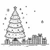 Khám phá Thế giới Tranh Tô Màu Cây Thông Noel Sôi Động