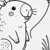 Tô màu Capybara: Khám phá thế giới động vật đáng yêu