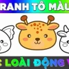 Tranh Tô Màu Con Lợn: Khơi Nguồn Sáng Tạo Cho Bé Yêu