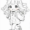 Tuyển tập 80+ Tranh Tô Màu Anime Cute Chibi Siêu Dễ Thương 2026