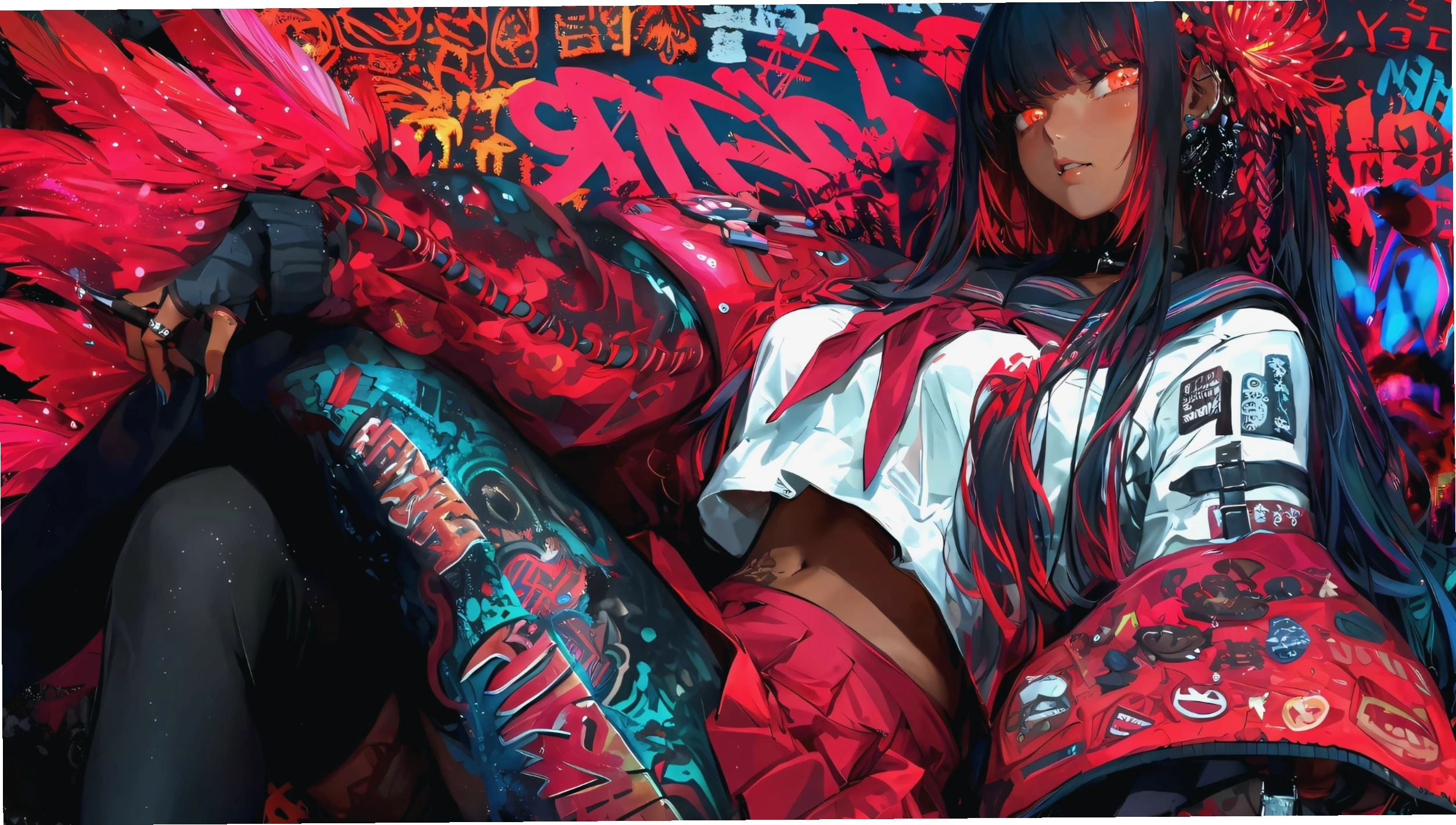 Ảnh anime 4K buồn cho máy tính