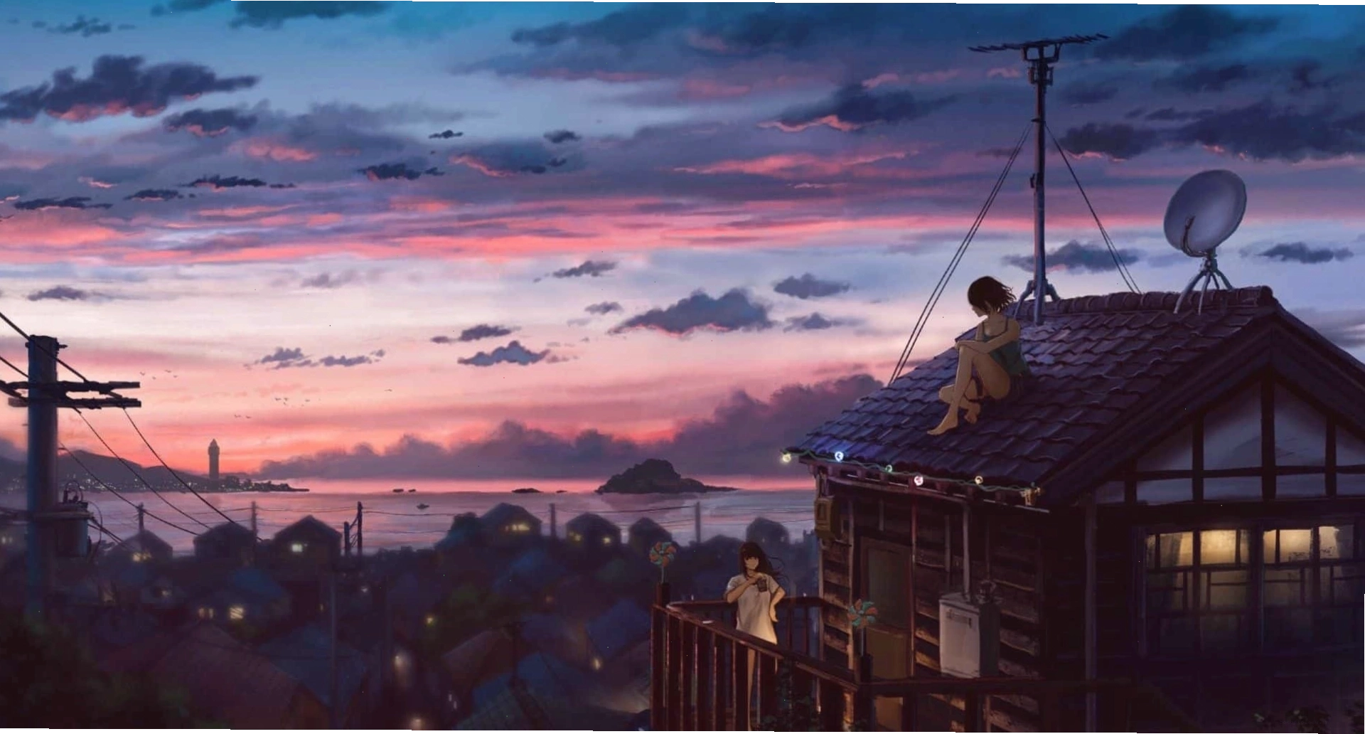 Ảnh anime chill buồn với không gian tĩnh lặng
