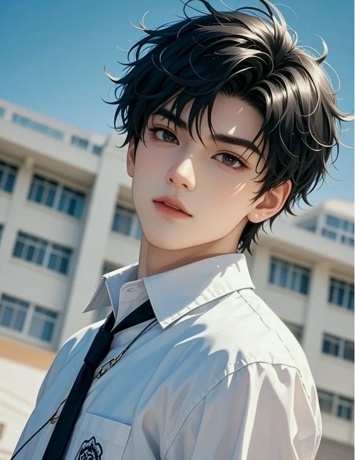 Ảnh anime đẹp trai với phong cách ấn tượng