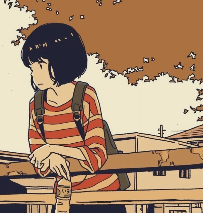 Ảnh anime nữ khóc dưới mưa
