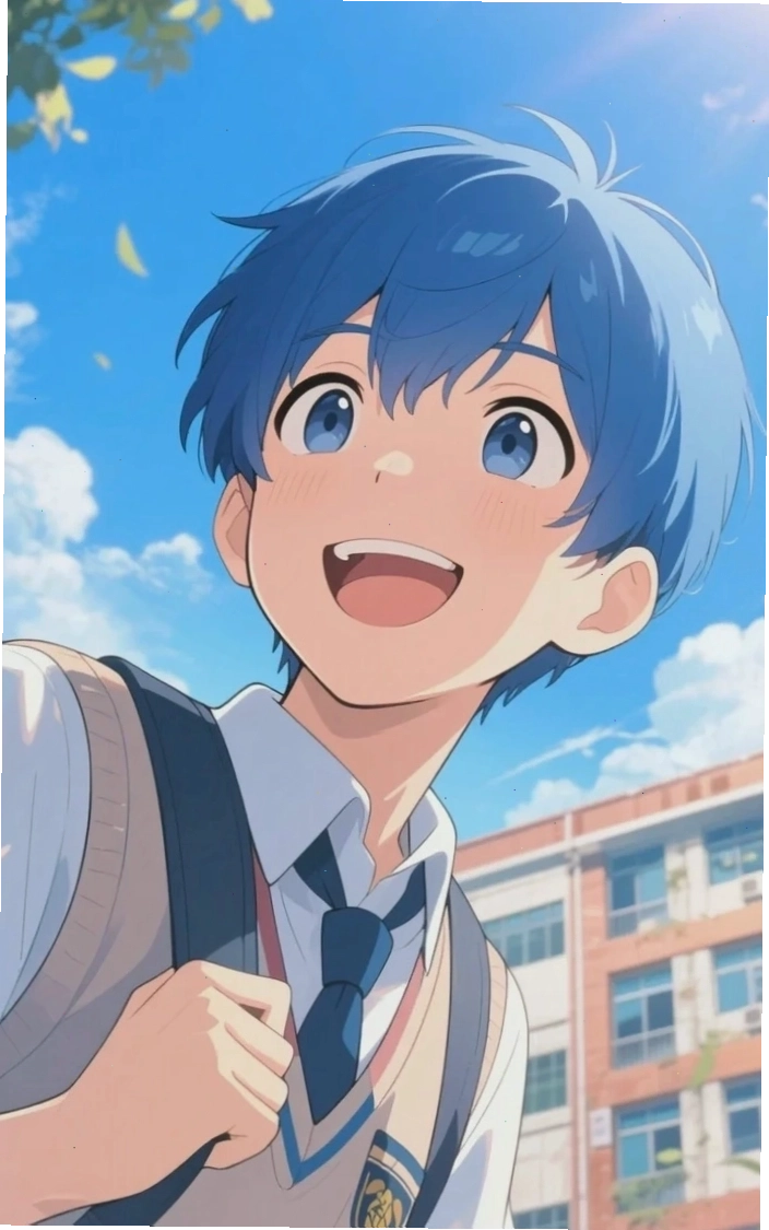 Ảnh anime trai đẹp với ánh mắt biểu cảm