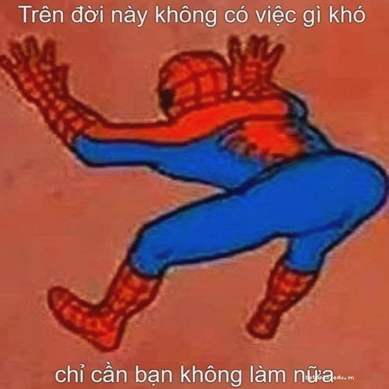 Ảnh chế người nhện hài hước với ba phiên bản chỉ tay