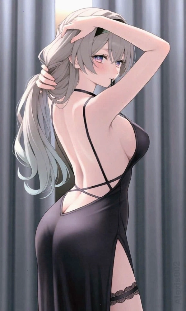 Ảnh gái anime mặc đồ bơi tươi mát