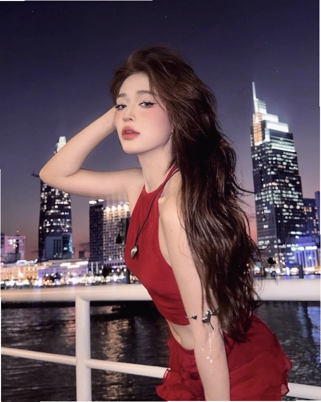 Ảnh gái xinh mặt mộc thu hút