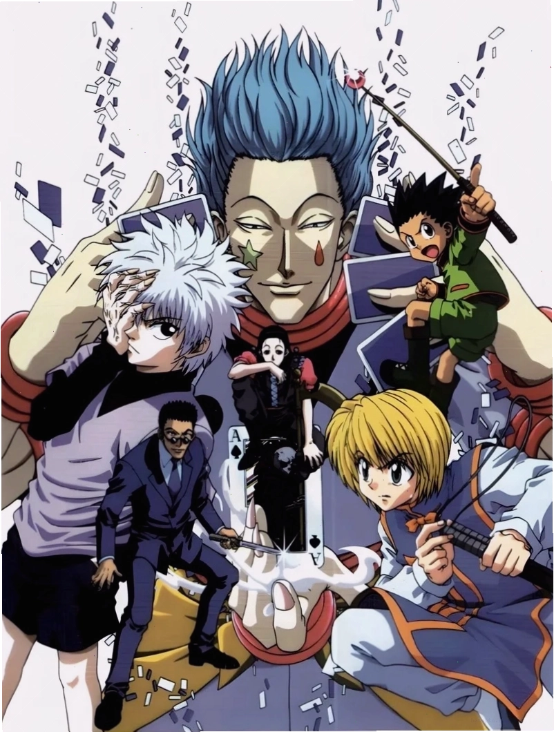 Ảnh Killua cùng các thành viên Hunter x Hunter