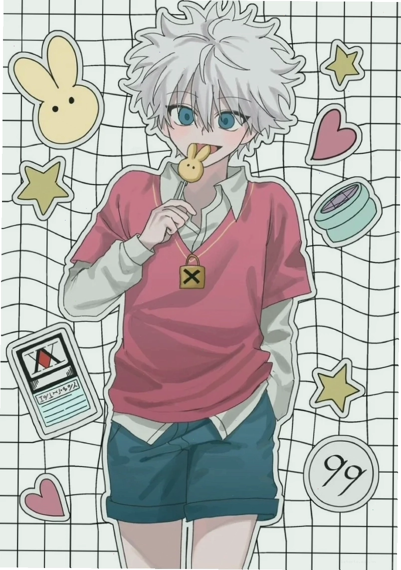 Ảnh Killua phiên bản chibi đáng yêu