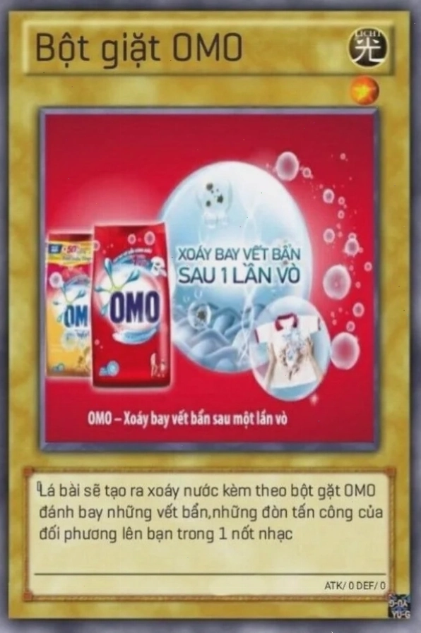 Ảnh meme lá bài chế hài hước và độc đáo