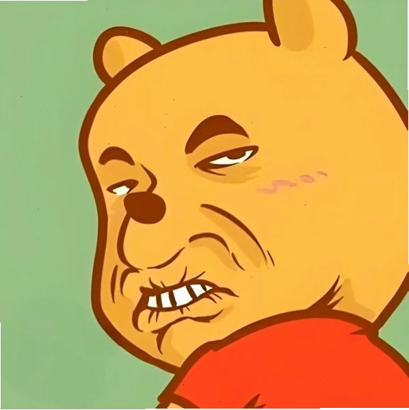 Ảnh meme nhếch mép thể hiện sự khinh thường