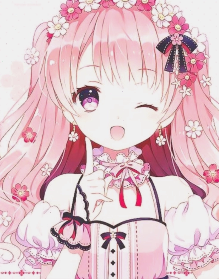 Ảnh minh họa một cô gái anime đang tạo dáng một cách chuyên nghiệp