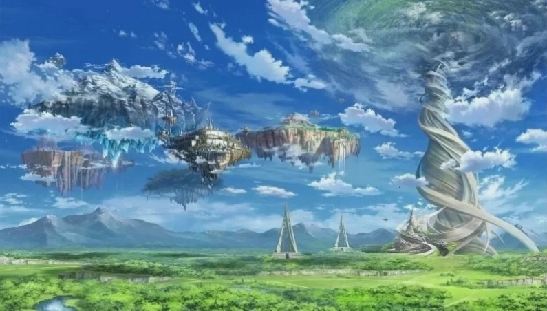 Ảnh nền anime phong cảnh đẹp tạo cảm giác dễ chịu