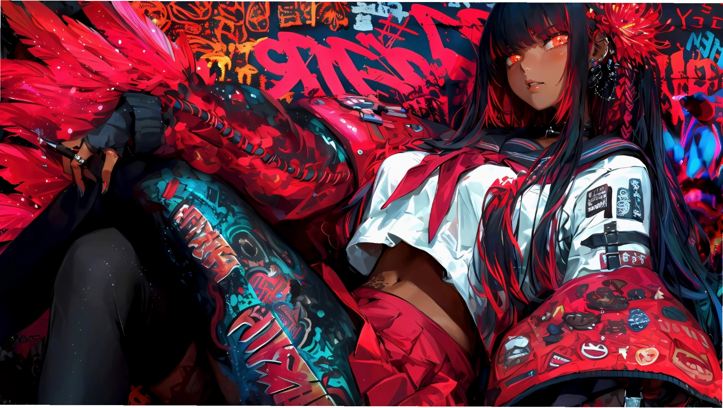 Ảnh trai đẹp giấu mặt phong cách anime