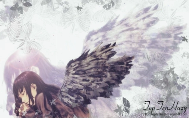 Anime fantasy Haibane Renmei với bầu không khí bí ẩn