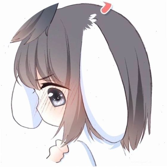 Avatar anime chibi cầm bình hoa