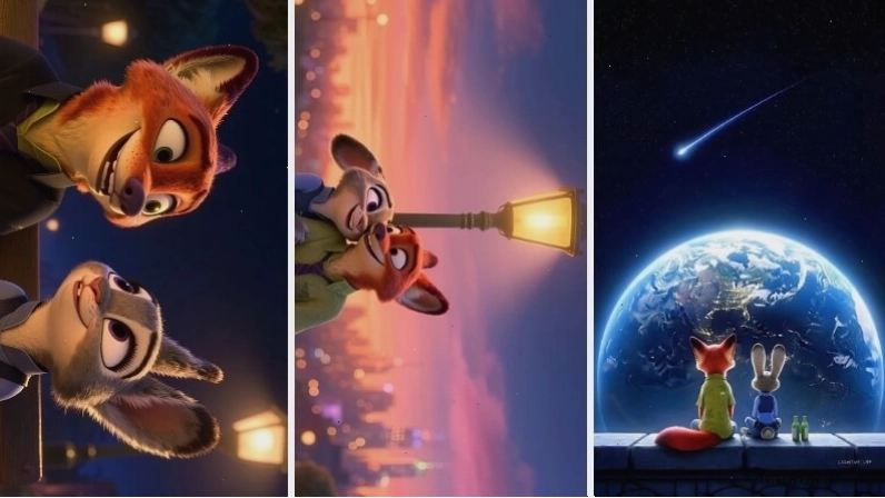 Avatar cặp đôi Judy Hopps và Nick Wilde
