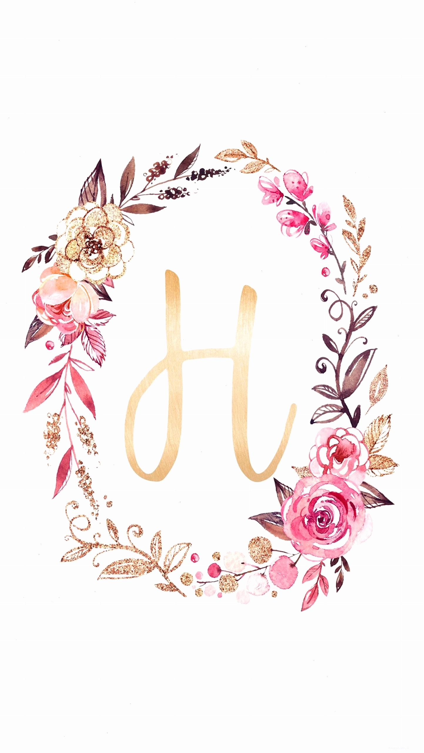 Avatar chữ H màu hồng pastel, nhẹ nhàng và nữ tính