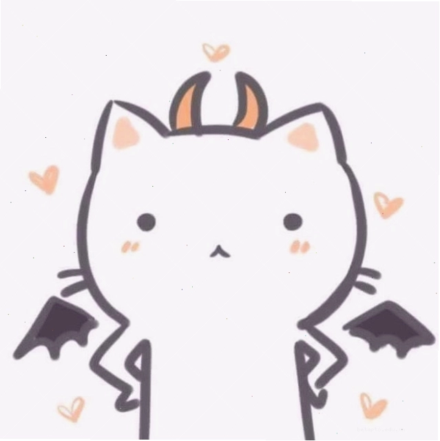 Avatar đôi mèo hóa trang độc đáo